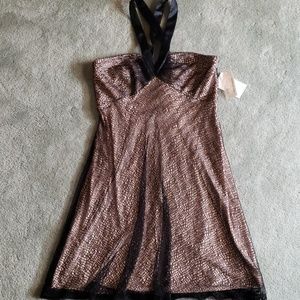 NWT Nine West Sz 10 fishnet-style dress